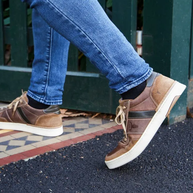 Men Tate Khaki Leather Shoes Windsor Smith Shoes