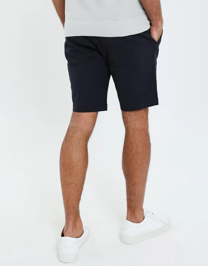 Men Threadbare Luxe Navy Check Slim Fit Chino Shorts Navy Threadbare Shorts Men Threadbare Luxe Navy Check Slim Fit Chino Shorts Navy Threadbare Shorts