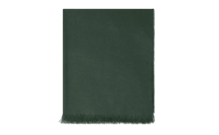 MenWomen Scarves Manolo Blahnik JURA Dark Green Fine Cashmere Scarf MenWomen Scarves Manolo Blahnik JURA Dark Green Fine Cashmere Scarf