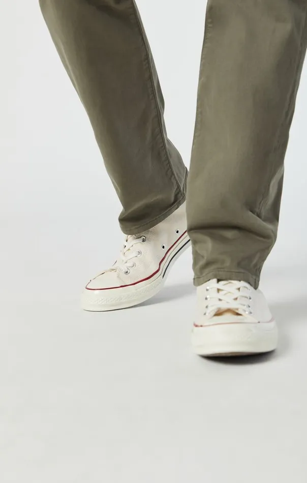 Men Zach Straight Leg In Dusty Olive Twill Mavi Jeans Pants Men Zach Straight Leg In Dusty Olive Twill Mavi Jeans Pants