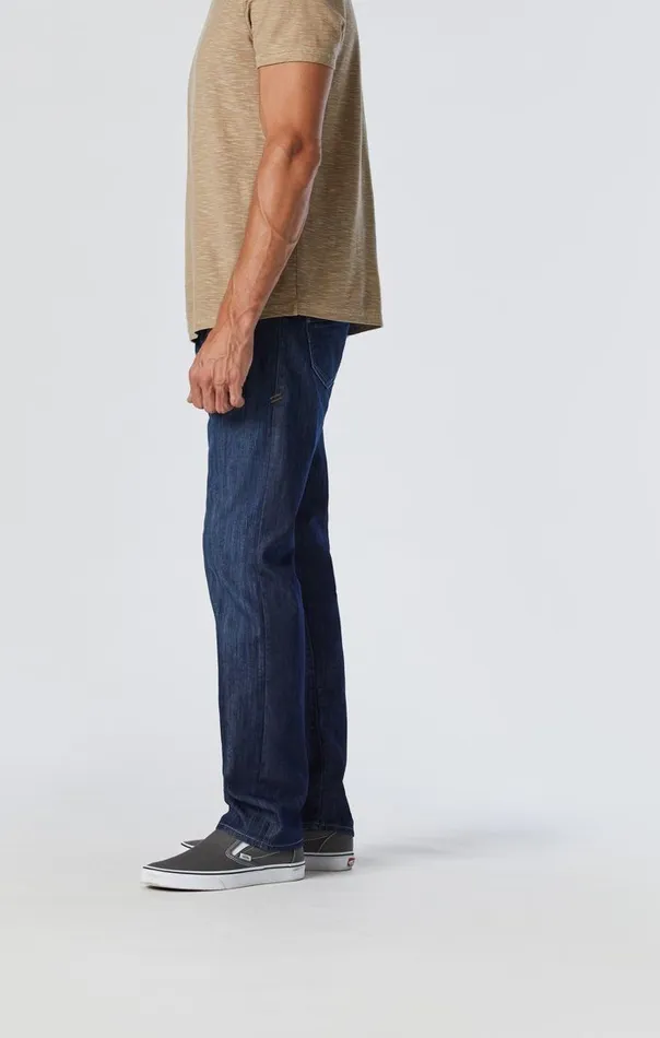 Men Zach Straight Leg In Indigo Brushed Maui Mavi Jeans Denim Men Zach Straight Leg In Indigo Brushed Maui Mavi Jeans Denim