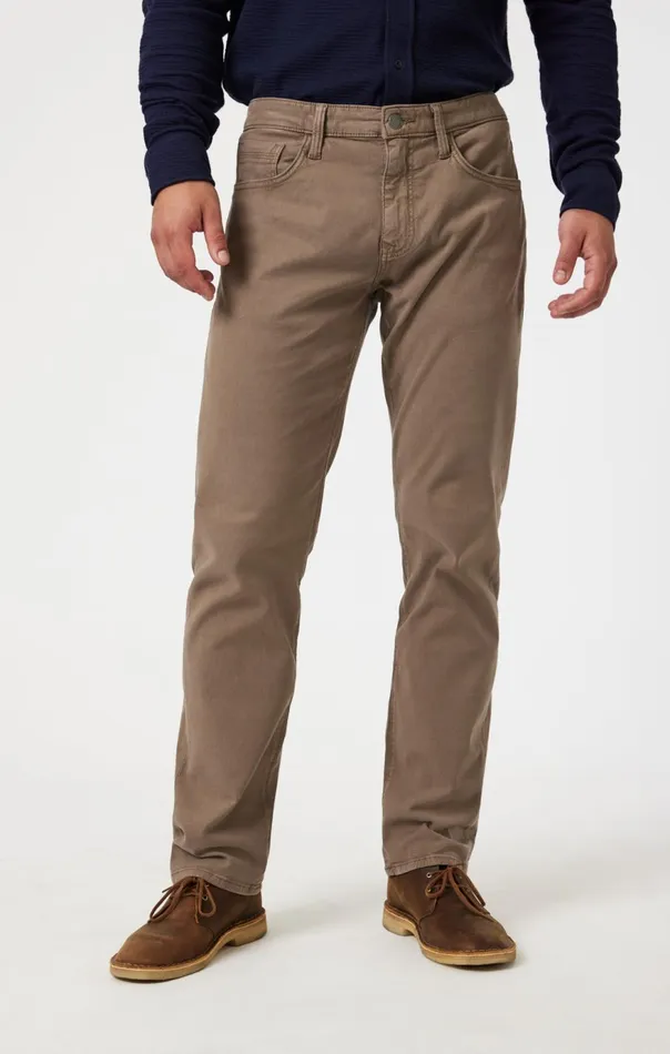 Men Zach Straight Leg In Timber Luxe Twill Mavi Jeans Pants Men Zach Straight Leg In Timber Luxe Twill Mavi Jeans Pants
