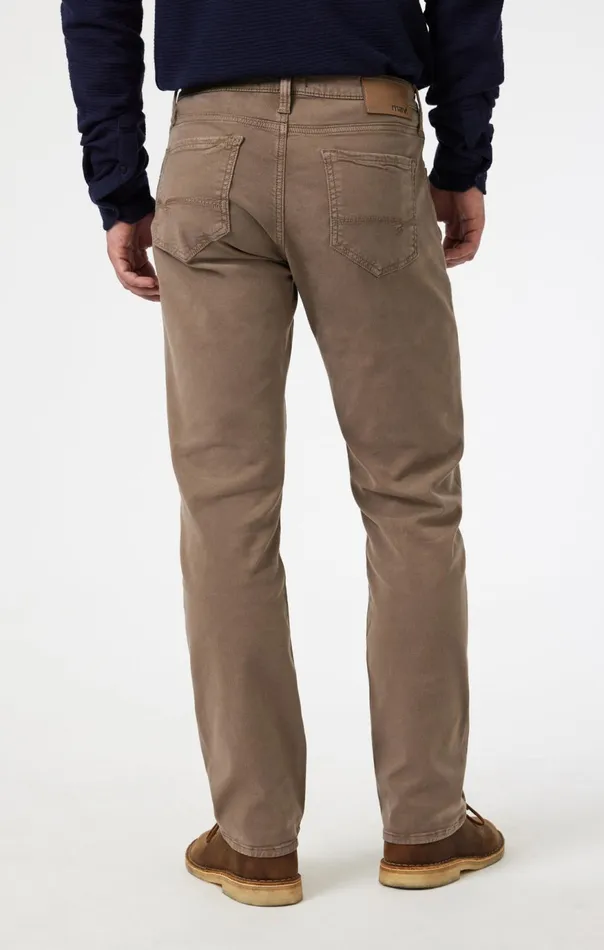 Men Zach Straight Leg In Timber Luxe Twill Mavi Jeans Pants Men Zach Straight Leg In Timber Luxe Twill Mavi Jeans Pants