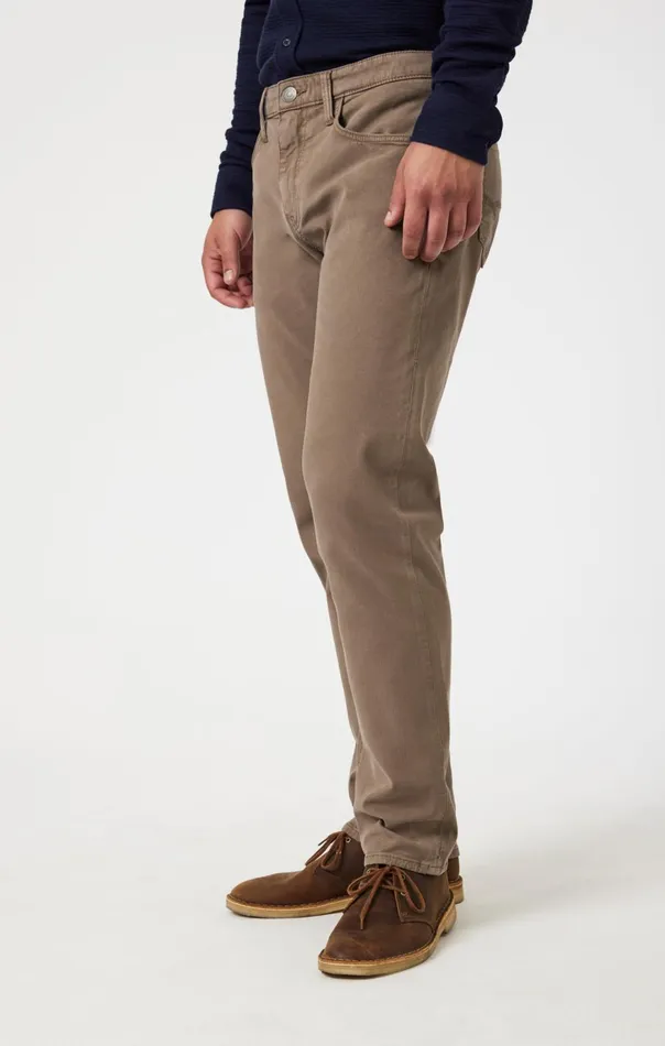 Men Zach Straight Leg In Timber Luxe Twill Mavi Jeans Pants Men Zach Straight Leg In Timber Luxe Twill Mavi Jeans Pants
