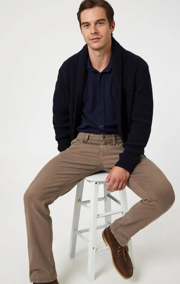 Men Zach Straight Leg In Timber Luxe Twill Mavi Jeans Pants Men Zach Straight Leg In Timber Luxe Twill Mavi Jeans Pants
