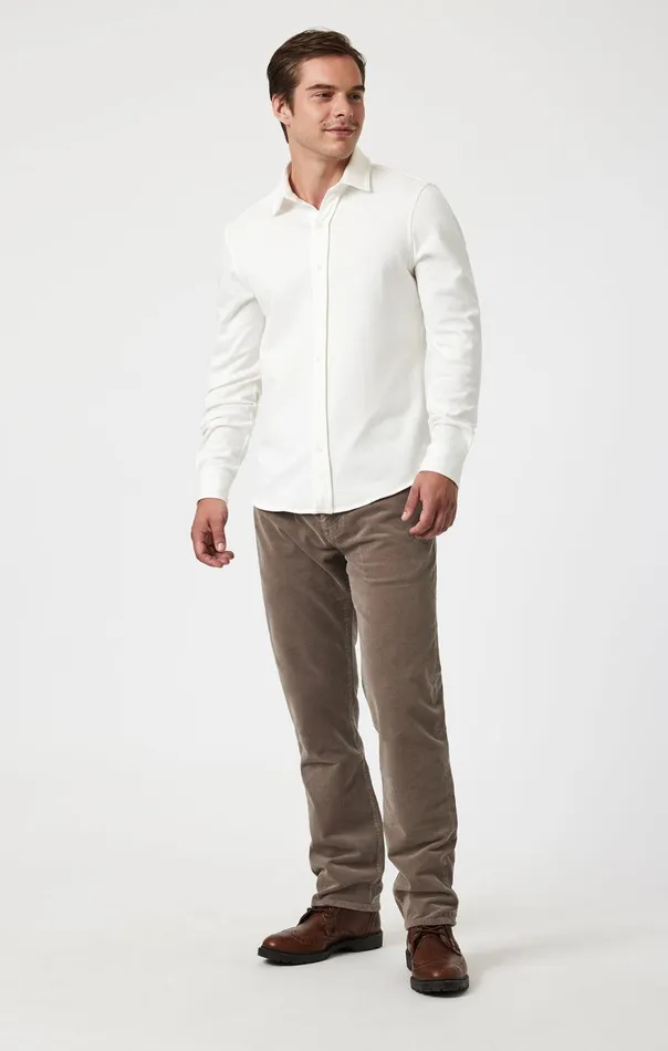 Men Zach Straight Leg In Winter Twig Cord Mavi Jeans Pants