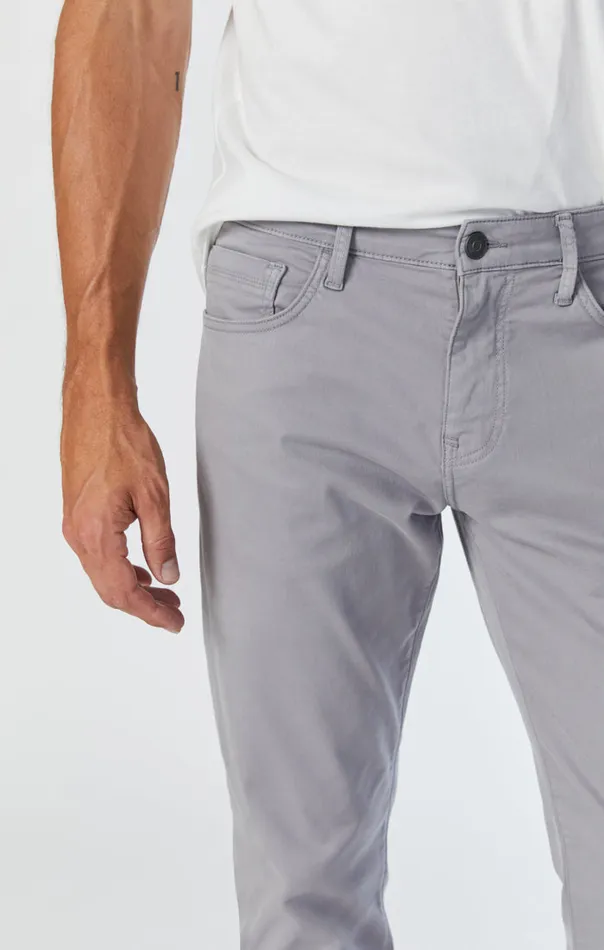 Men Zach Straight Leg Pants In Graphite Twill Mavi Jeans Pants Men Zach Straight Leg Pants In Graphite Twill Mavi Jeans Pants