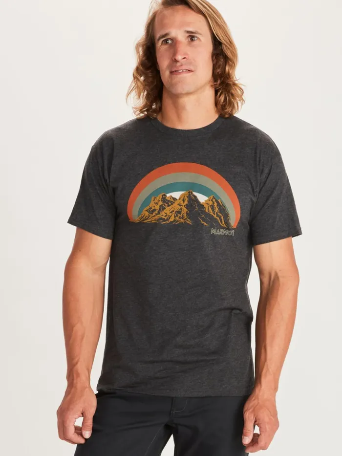 Mens ShortSleeve Shirts Marmot Clove Hitch ShortSleeve TShirt Charcoal Heather Mens ShortSleeve Shirts Marmot Clove Hitch ShortSleeve TShirt Charcoal Heather