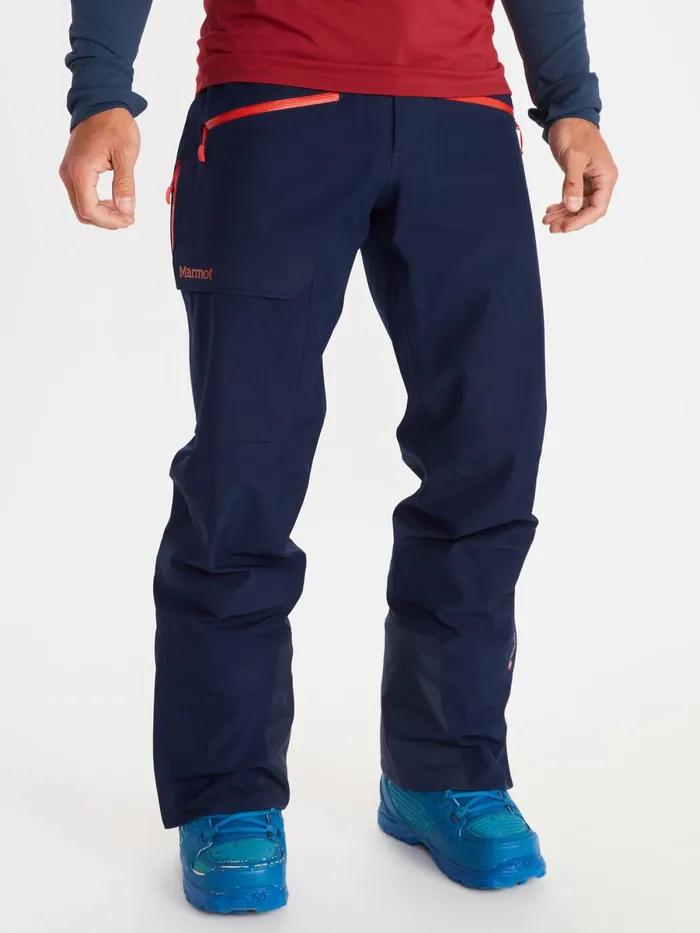 Mens Ski And Snowboard Marmot Spire Pants Arctic Navy