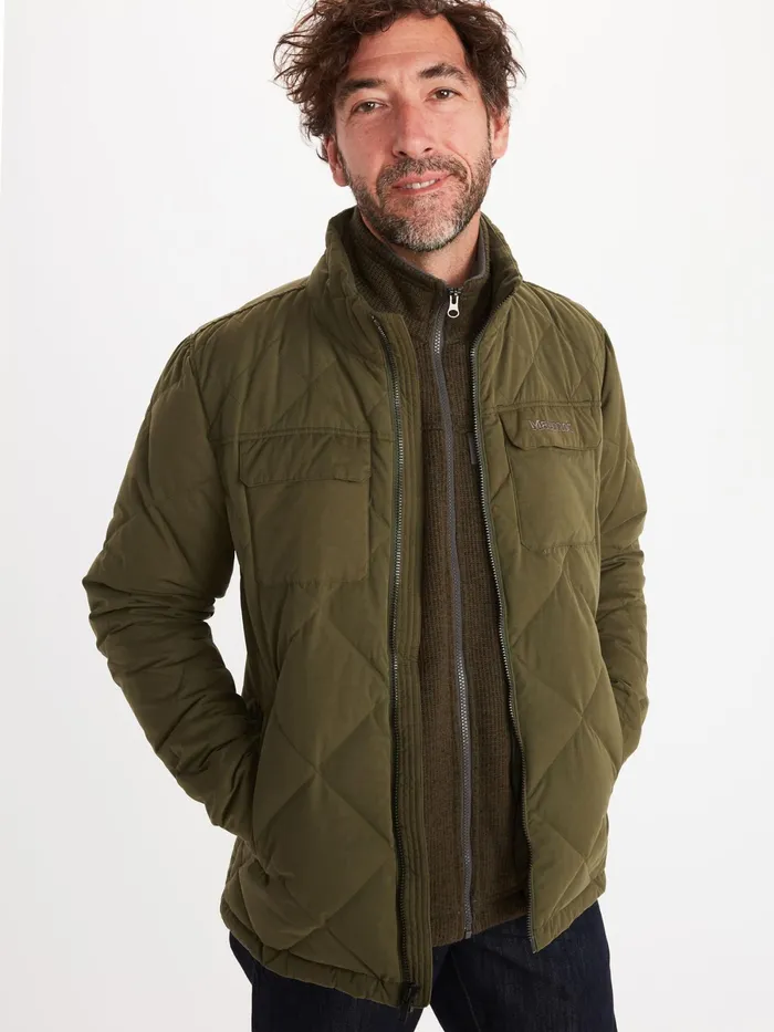 Mens Sweatshirts And Hoodies Marmot Burdell Jacket Nori