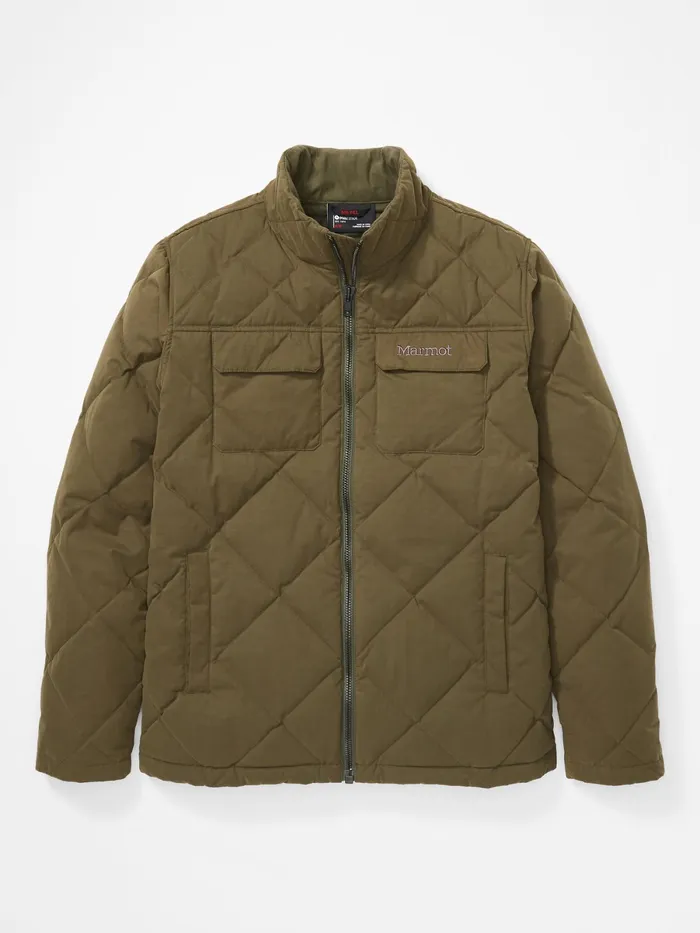 Mens Sweatshirts And Hoodies Marmot Burdell Jacket Nori
