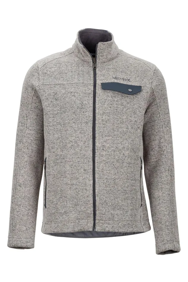 Mens Sweatshirts And Hoodies Marmot Poacher Pile Jacket Oatmeal Heather