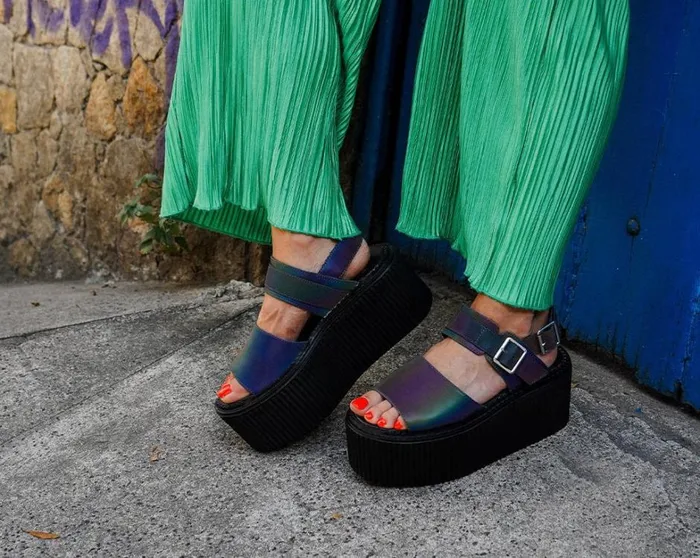 Midnight Chameleon Strato Sandal Women TUK Shoes Sandals Midnight Chameleon Strato Sandal Women TUK Shoes Sandals