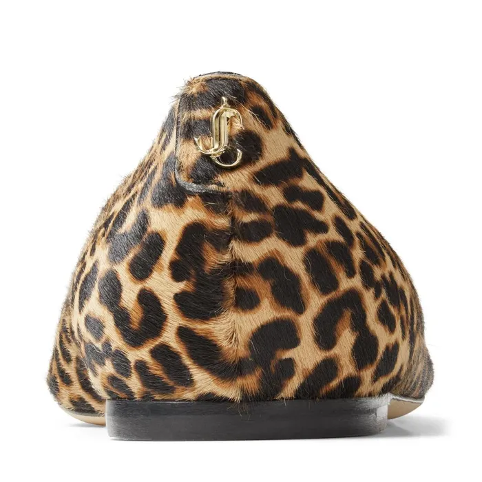 Mirele Flat Natural Mix Leopard Print Pony Flats With Jc Emblem Natural Mix Women JIMMY CHOO Flats Mirele Flat Natural Mix Leopard Print Pony Flats With Jc Emblem Natural Mix Women JIMMY CHOO Flats