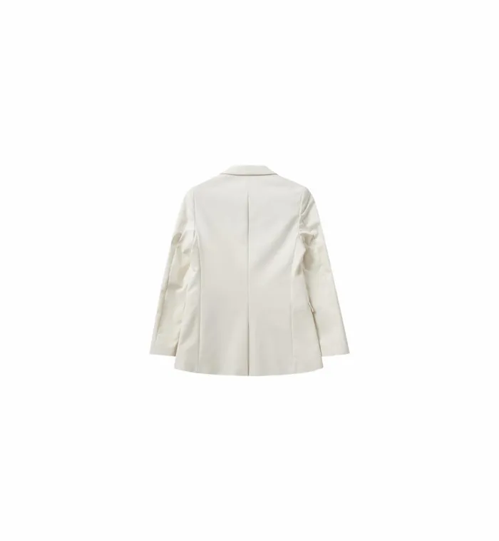 MOS MOSH Blazers MMMary Night Blazer Ecru 8211 Women MOS MOSH Blazers MMMary Night Blazer Ecru 8211 Women