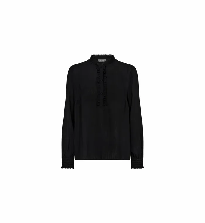 MOS MOSH Blouses and Tops MMReta Sez Blouse Black 8211 Women