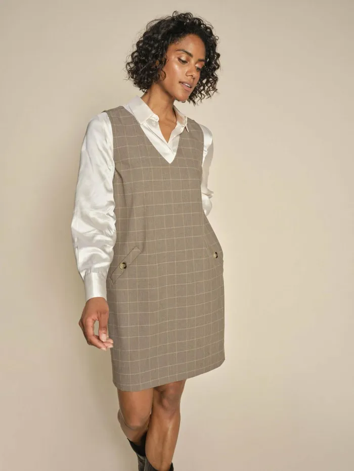 MOS MOSH Dresses and Jumpsuits MMFelice Elif Dress Rain Drum 8211 Women MOS MOSH Dresses and Jumpsuits MMFelice Elif Dress Rain Drum 8211 Women