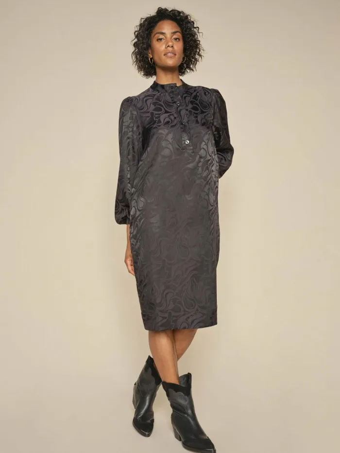 MOS MOSH Dresses and Jumpsuits MMZuie Melo Dress Black 8211 Women