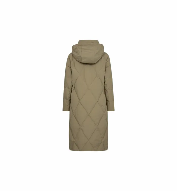 MOS MOSH Jackets and Coats MMAhla Long Down Jacket Mermaid 8211 Women
