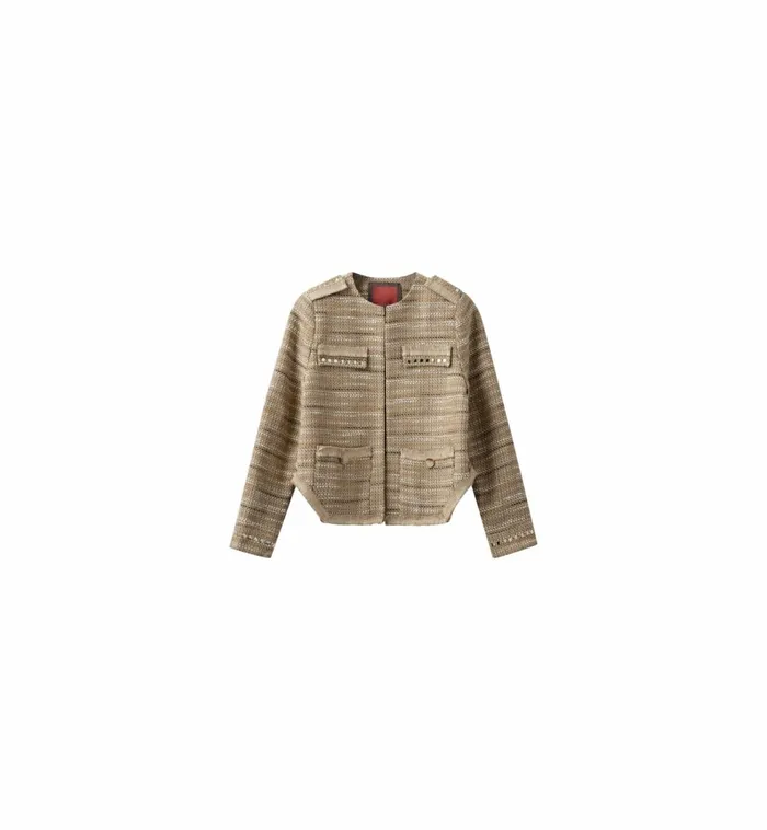 MOS MOSH Jackets and Coats MMHKiss Boucle Jacket 8211 HEYANNO Foxtrot 8211 Women