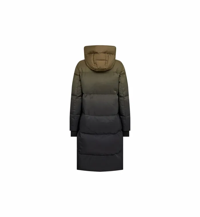 MOS MOSH Jackets and Coats MMNova Dip Dye Down Coat Fir Green 8211 Women MOS MOSH Jackets and Coats MMNova Dip Dye Down Coat Fir Green 8211 Women