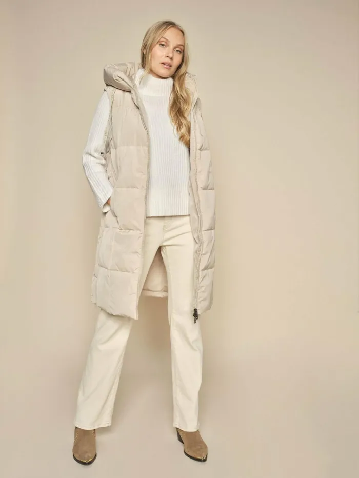 MOS MOSH Jackets and Coats MMNova Square Down Waistcoat Feather Gray 8211 Women MOS MOSH Jackets and Coats MMNova Square Down Waistcoat Feather Gray 8211 Women