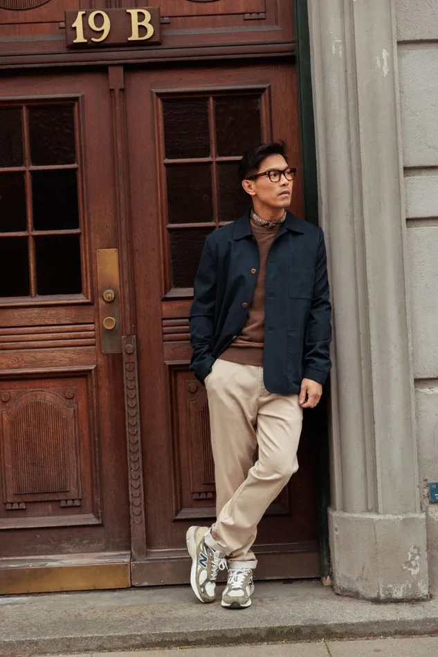 MOS MOSH Jackets MMGConor Mol Jacket Navy 8211 Men