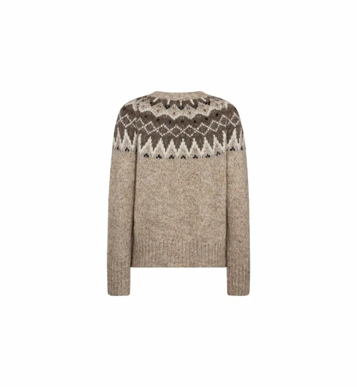 MOS MOSH Knits MMSidsel Warm Knit Tannin 8211 Women MOS MOSH Knits MMSidsel Warm Knit Tannin 8211 Women
