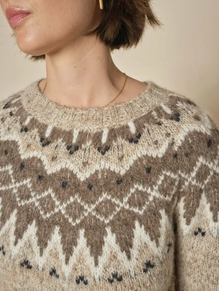 MOS MOSH Knits MMSidsel Warm Knit Tannin 8211 Women MOS MOSH Knits MMSidsel Warm Knit Tannin 8211 Women