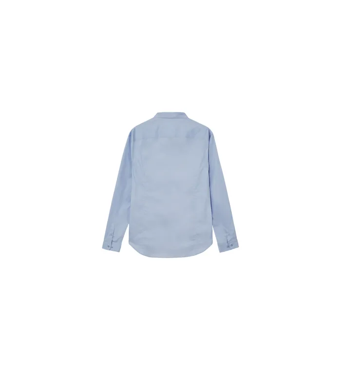 MOS MOSH Shirts MMGManny Stretch Shirt Light Blue 8211 Men MOS MOSH Shirts MMGManny Stretch Shirt Light Blue 8211 Men