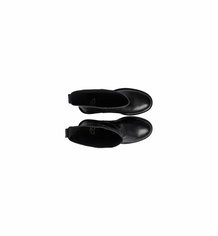 MOS MOSH Shoes MMMelbourne Mid Leather Boot Black 8211 Women MOS MOSH Shoes MMMelbourne Mid Leather Boot Black 8211 Women
