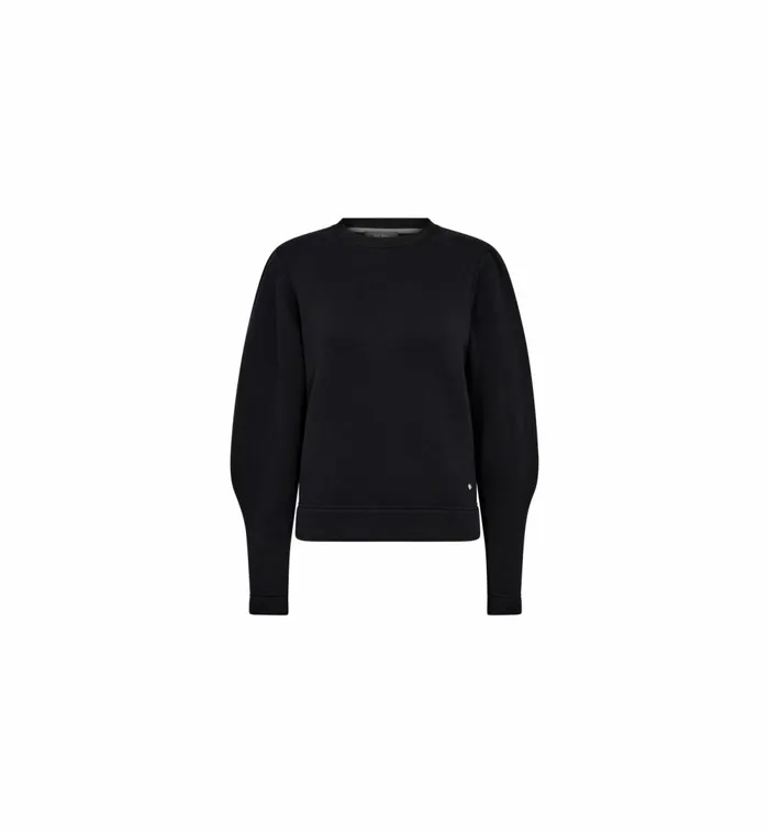 MOS MOSH Sweats MMTulic OLS Sweatshirt Black 8211 Women MOS MOSH Sweats MMTulic OLS Sweatshirt Black 8211 Women