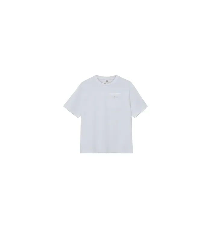MOS MOSH Tees MMGBlom SS Tee White 8211 Men MOS MOSH Tees MMGBlom SS Tee White 8211 Men