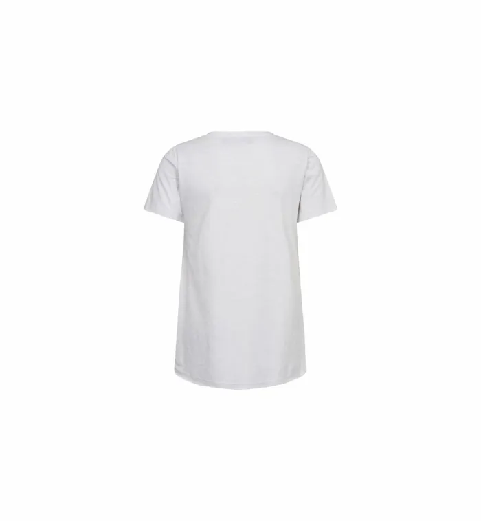 MOS MOSH Tees MMGethi OSS Tee White 8211 Women MOS MOSH Tees MMGethi OSS Tee White 8211 Women