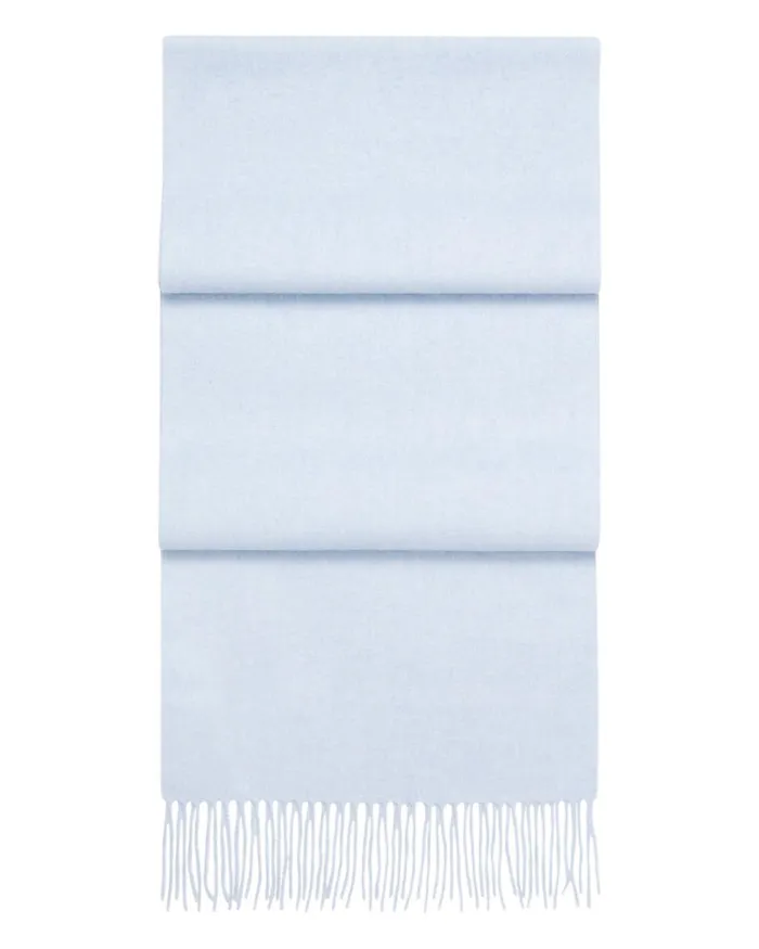 NPeal Cashmere Scarves WomenMen Unisex Woven Cashmere Scarf In Cornflower Blue NPeal Cashmere Scarves WomenMen Unisex Woven Cashmere Scarf In Cornflower Blue