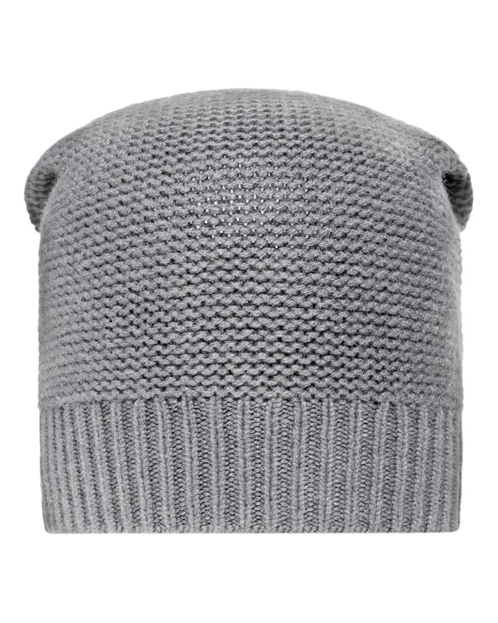NPeal Hats WomenMen Unisex Beanie Cashmere Hat In Flannel Grey