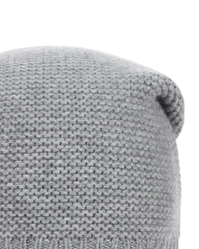 NPeal Hats WomenMen Unisex Beanie Cashmere Hat In Flannel Grey