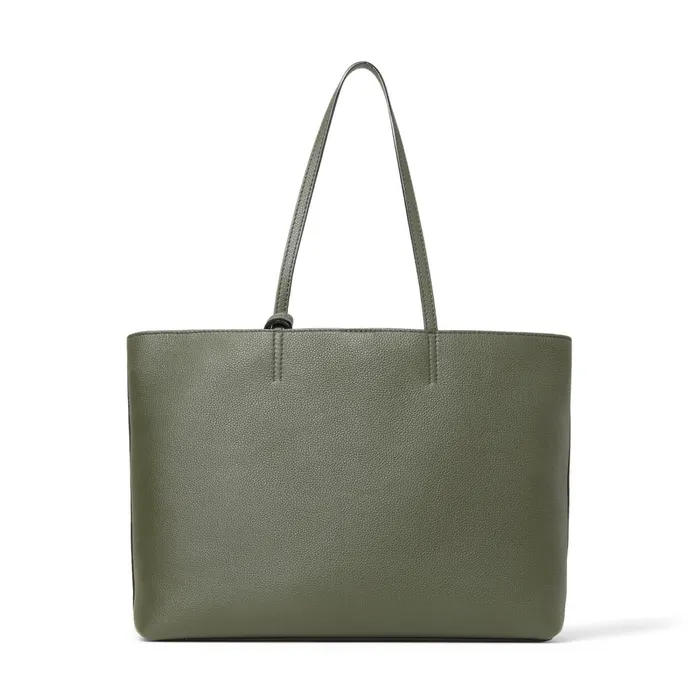 Nine2Five EW SeaGreen Grained Calf Leather Tote Handbag With Jc Emblem Sea Green Women JIMMY CHOO Totes and Hobo Bags