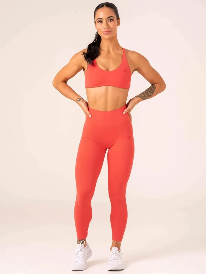NKD High Waisted Scrunch Leggings 8211 Watermelon Women Ryderwear Leggings