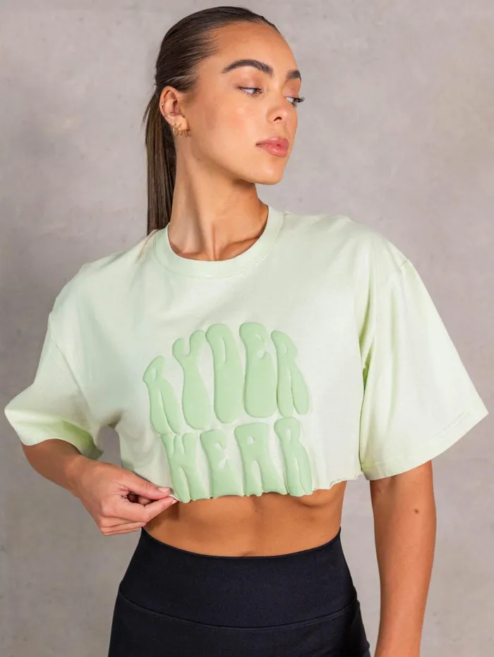 NRG TShirt 8211 Matcha Women Ryderwear TShirts