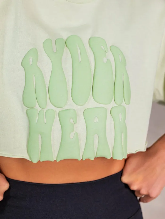 NRG TShirt 8211 Matcha Women Ryderwear TShirts