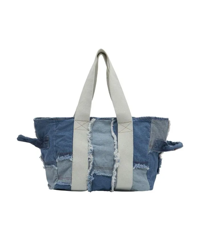One Teaspoon Bags Women Denim Weekender Bag