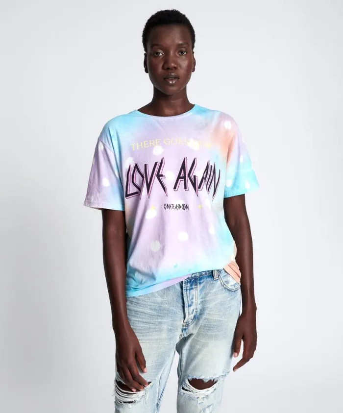 One Teaspoon Basic Tees Women Love Again Organic Unisex Tee