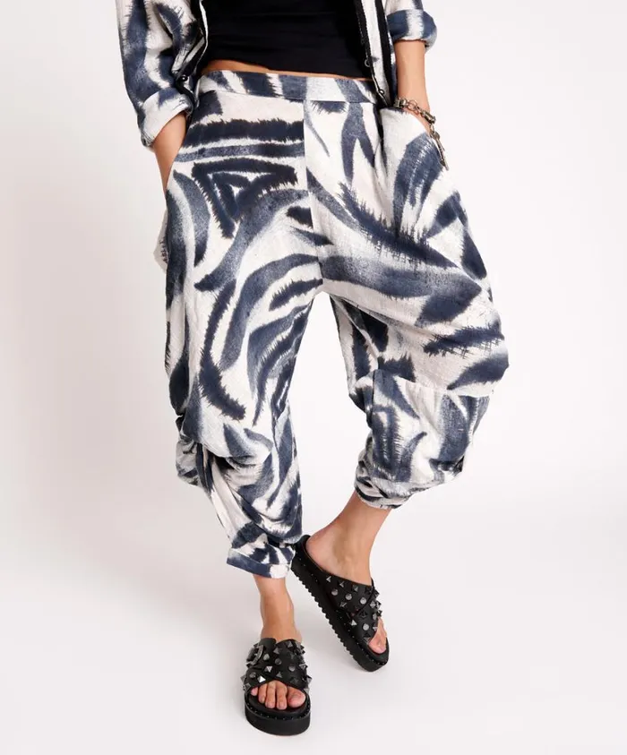 One Teaspoon Bottoms Women Runaway Muslin Gypsy Harem Pants