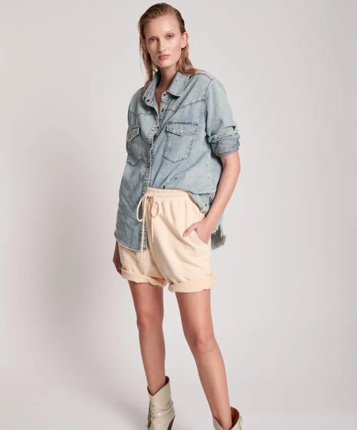 One Teaspoon Bottoms Women Stone Island Sweat Shorts