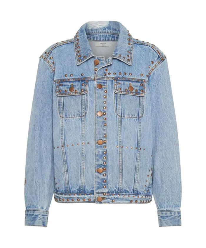 One Teaspoon Denim Jackets Women Lucky Bet Denim Trucker Jacket