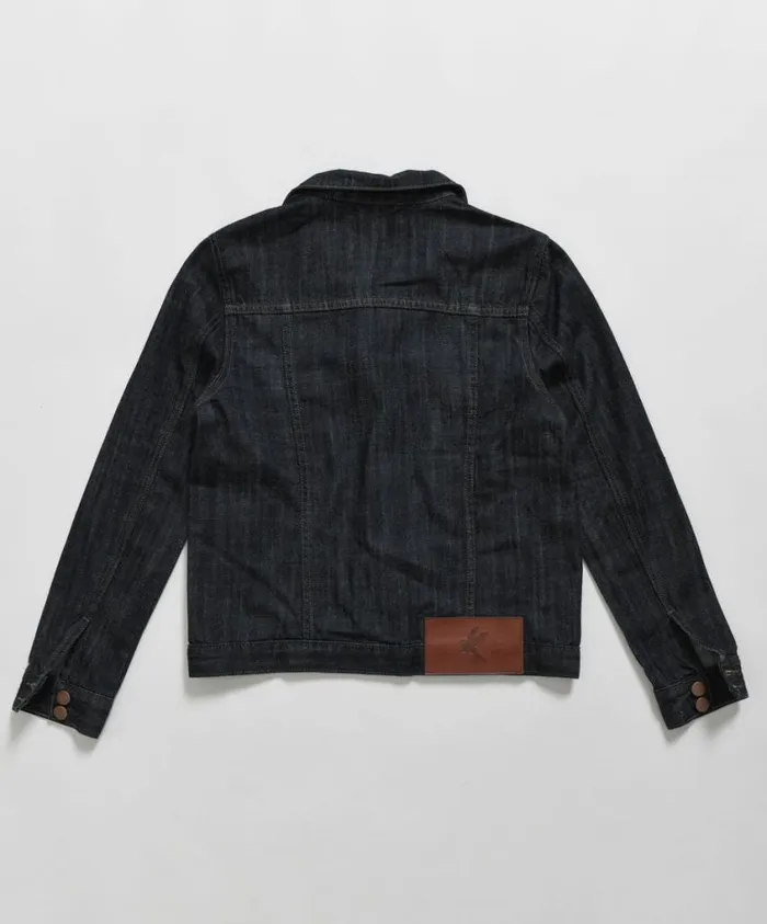One Teaspoon Denim Jackets Women Raw Indigo Bandit Trucker Jacket Blue