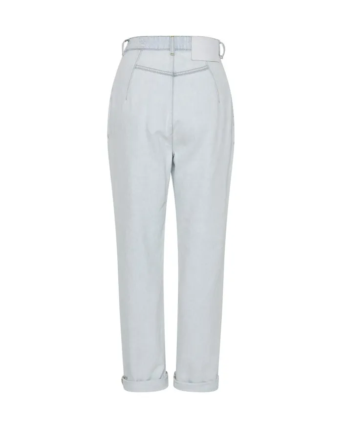 One Teaspoon Denim Jeans Women Bel Air Blue Streetwalkers High Waist 80039s Jeans