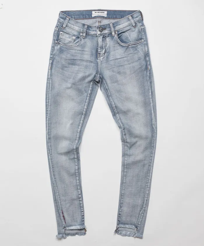 One Teaspoon Denim Jeans Women Cobaine Freebirds Ii Low Waist Skinny Jean