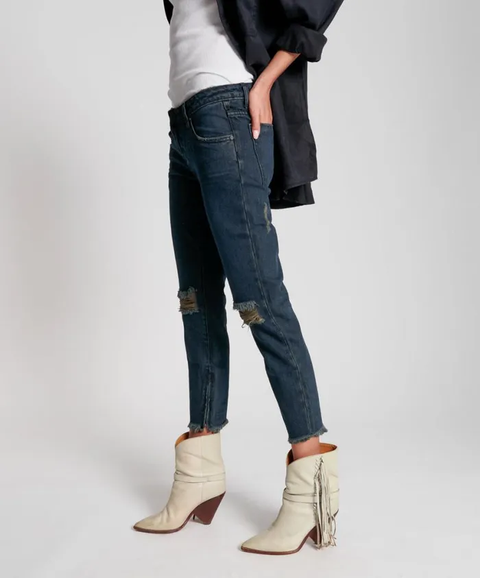 One Teaspoon Denim Jeans Women Freebirds Low Waist Rigid Skinny Jean 8211 Denim Jeans Black